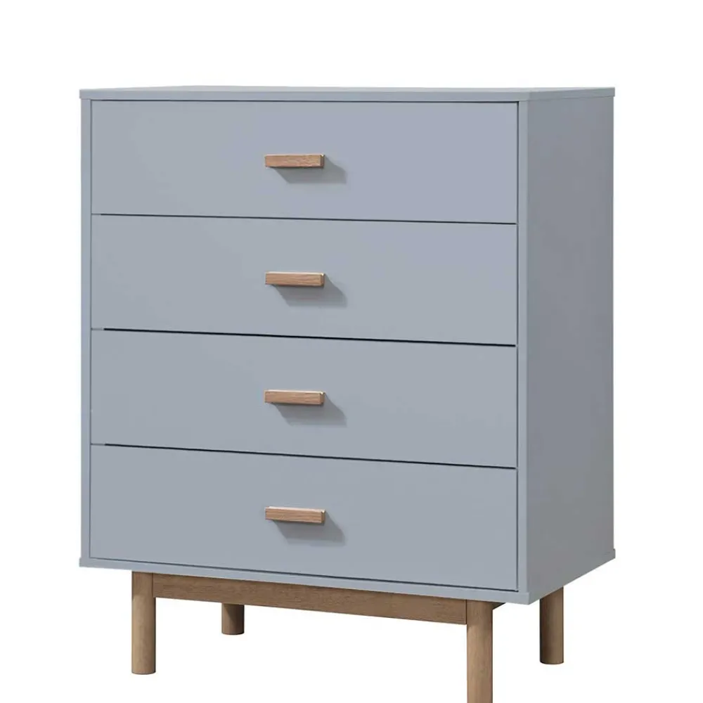 Wohnen Kommoden<Hochkommode - zweifarbiger Scandi Chic - Caldaro