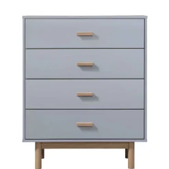 Wohnen Kommoden<Hochkommode - zweifarbiger Scandi Chic - Caldaro