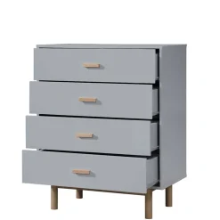Wohnen Kommoden<Hochkommode - zweifarbiger Scandi Chic - Caldaro