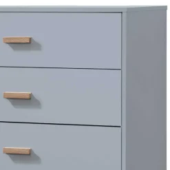 Wohnen Kommoden<Hochkommode - zweifarbiger Scandi Chic - Caldaro
