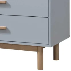 Wohnen Kommoden<Hochkommode - zweifarbiger Scandi Chic - Caldaro