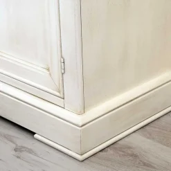 Wohnen Kommoden<Hochkommode in Antikweiß - Annot
