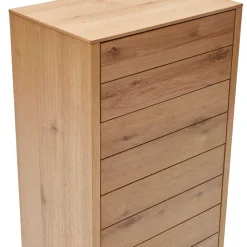 Wohnen Kommoden<Hochkommode mit vier Schubladen und Fach - Algaro
