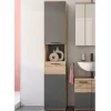 Wohnen Schränke<Hochschrank fürs Bad - 2-türig & Fach & Schublade - Depart