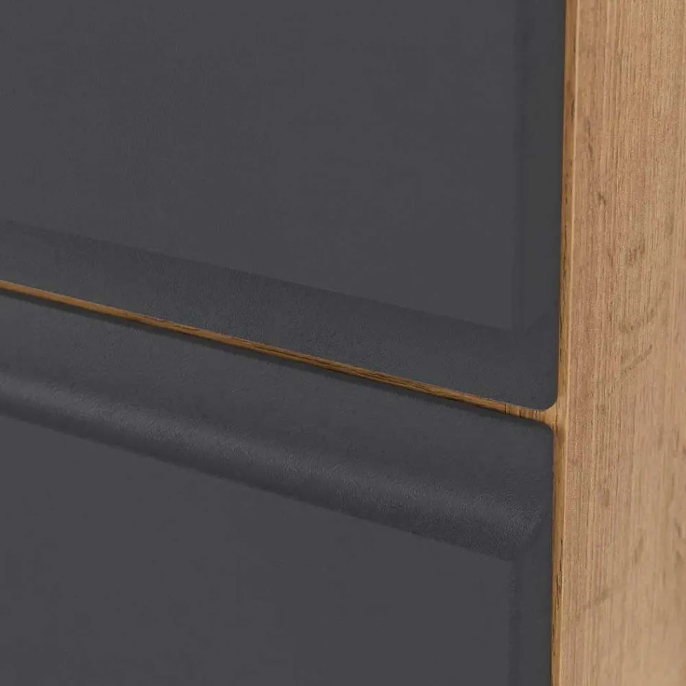 Wohnen Schränke<Hochschrank mit drei Türen mit Schublade - Jambi