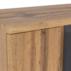 Wohnen Schränke<Hochschrank mit drei Türen mit Schublade - Jambi