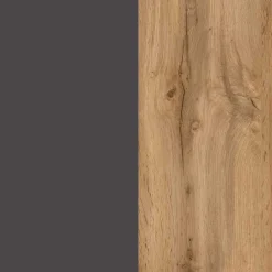Wohnen Schränke<Hochschrank mit drei Türen mit Schublade - Jambi