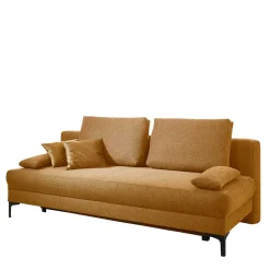 Wohnen Betten|Sofas<Hochwertige Klappcouch in hellem Braun - Heavens