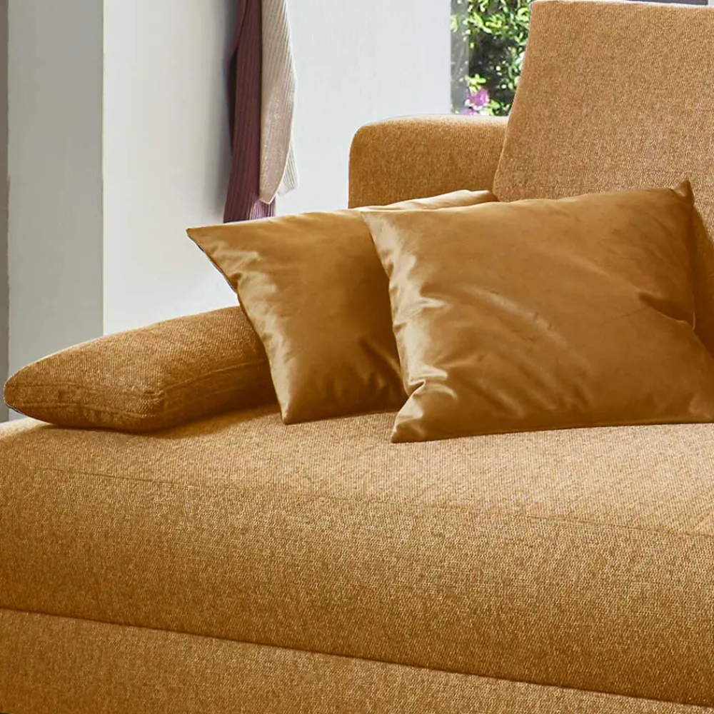 Wohnen Betten|Sofas<Hochwertige Klappcouch in hellem Braun - Heavens