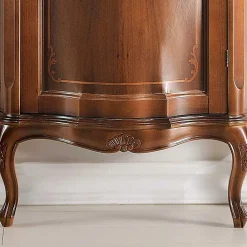 Wohnen Vitrinen|Schränke<Hochwertige Vitrine im Barock Stil Dentro 214cm hoch