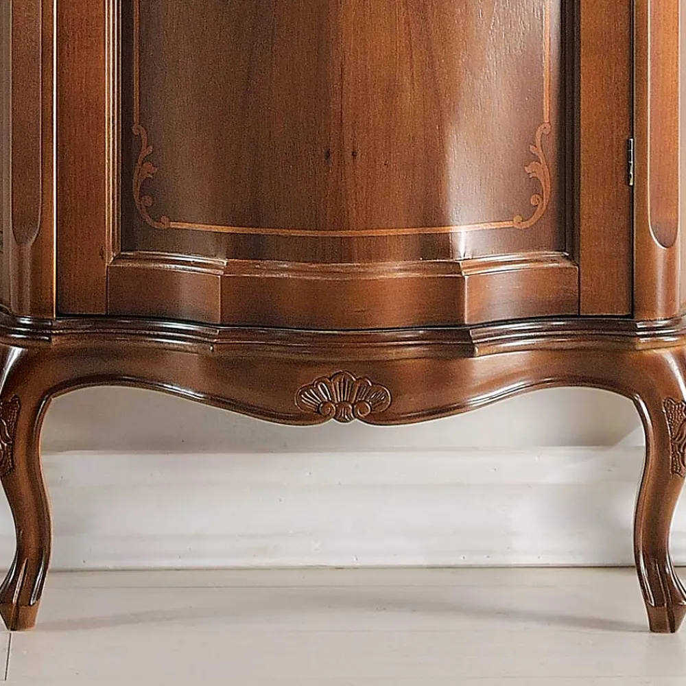 Wohnen Vitrinen|Schränke<Hochwertige Vitrine im Barock Stil Dentro 214cm hoch