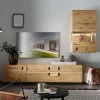 Wohnen Wohnwände<Hochwertige Wohnzimmermöbel Set - Xeddos (zweiteilig)