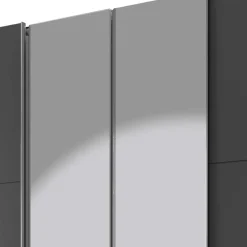 Wohnen Kleiderschränke<Hochwertiger Kleiderschrank mit Dreh- und Schiebetüren - Bafata