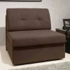 Wohnen Sofas<Hochwertiger Schlafsessel in Dunkelbraun - Camuna