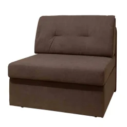 Wohnen Sofas<Hochwertiger Schlafsessel in Dunkelbraun - Camuna