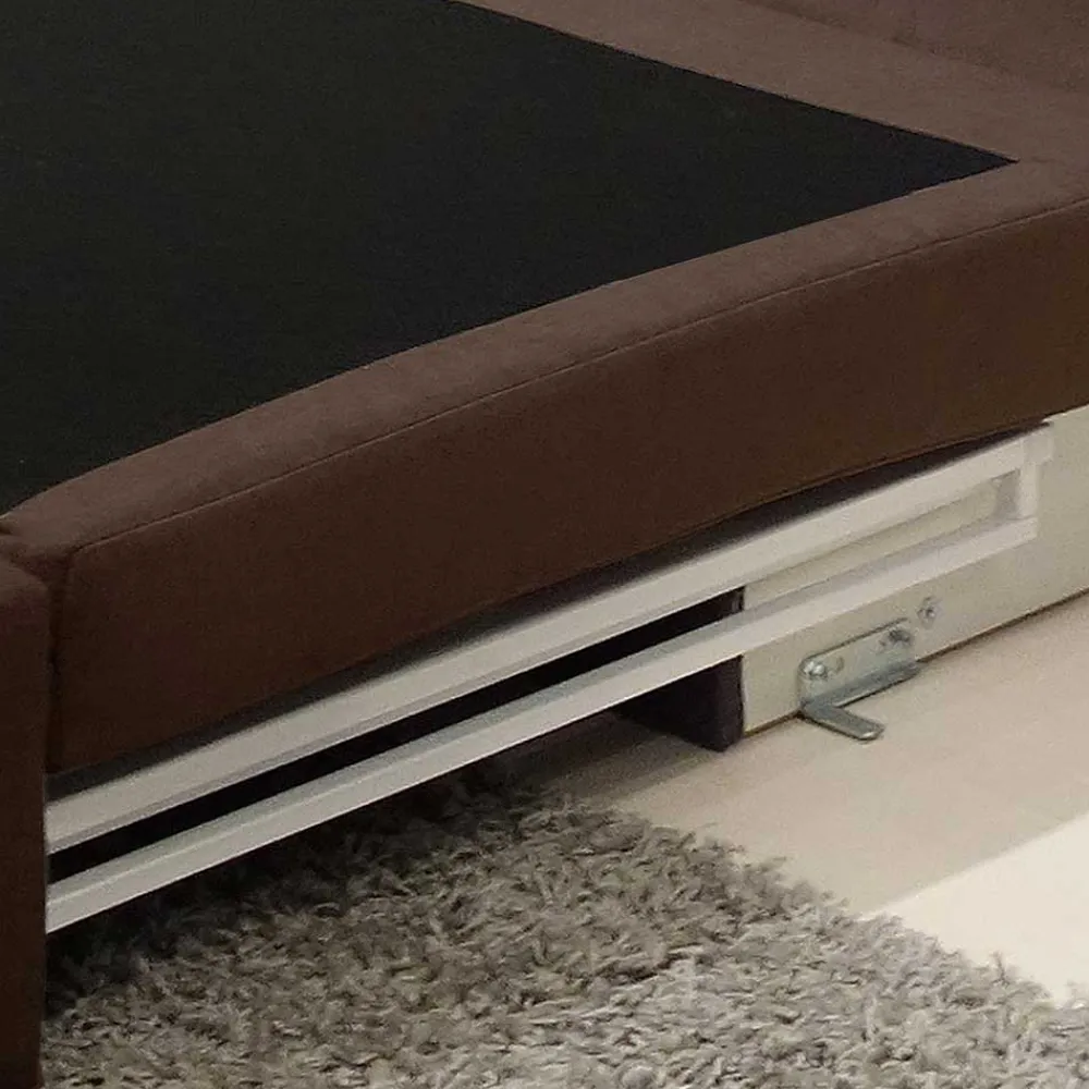 Wohnen Sofas<Hochwertiger Schlafsessel in Dunkelbraun - Camuna