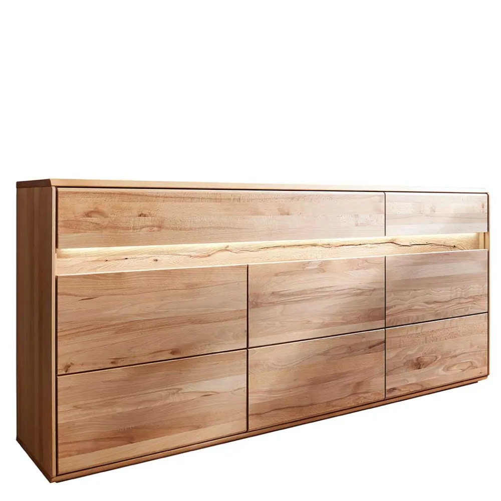 Wohnen Sideboards<Hochwertiges Wildeiche Sideboard 184x86x44 cm - Acmida