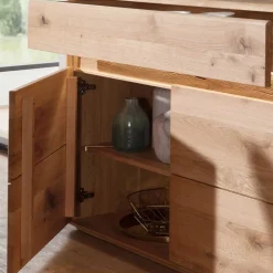 Wohnen Sideboards<Hochwertiges Wildeiche Sideboard 184x86x44 cm - Acmida