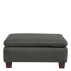 Wohnen Hocker<Hocker in Anthrazit und Nussbaum Braun - Classimo