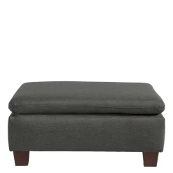 Wohnen Hocker<Hocker in Anthrazit und Nussbaum Braun - Classimo