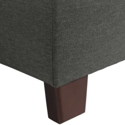 Wohnen Hocker<Hocker in Anthrazit und Nussbaum Braun - Classimo