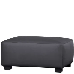Wohnen Hocker<Hocker in Dunkelgrau Kunstleder - Loudes