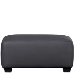 Wohnen Hocker<Hocker in Dunkelgrau Kunstleder - Loudes