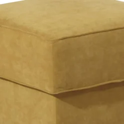 Wohnen Hocker<Hocker in Gelb Veloursstoff - Tablon