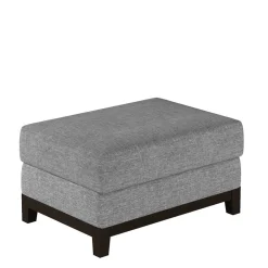Wohnen Hocker<Hocker in Grau Stoffbezug - Enevo