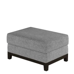 Wohnen Hocker<Hocker in Grau Stoffbezug - Enevo