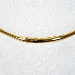 Wohnen Hocker<Hocker in Weiß Webplüsch mit Gold - Tandrea