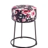 Wohnen Hocker<Hocker mit Samt Rosen Motiv - Henrics