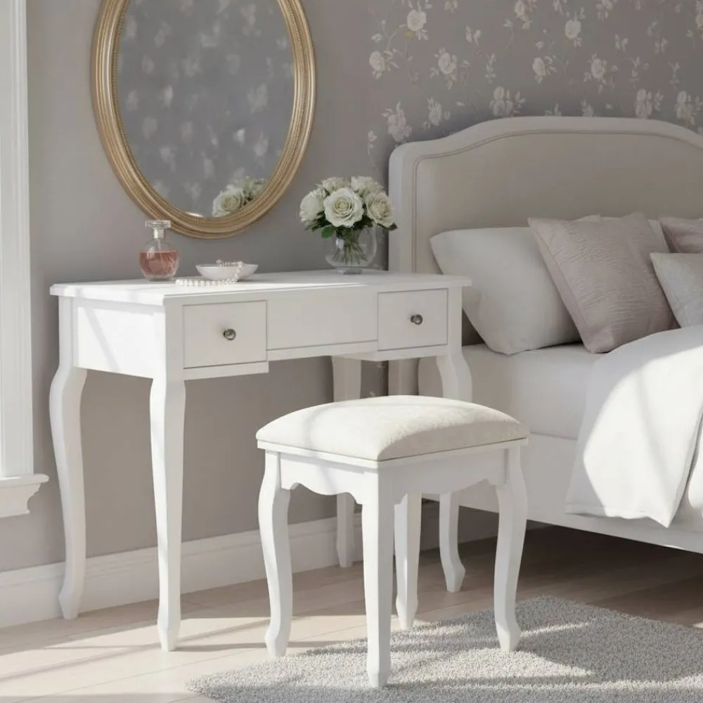 Wohnen Hocker<Hocker Oclahome in Weiß