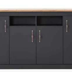 Wohnen Sideboards<Hohe Anrichte im Modernen Landhaus Look - Lionel
