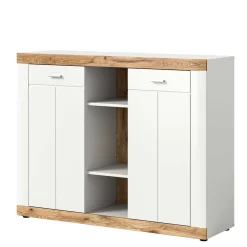 Wohnen Sideboards<Hohe Kommode mit zwei Türen & drei Fächern - Hihat