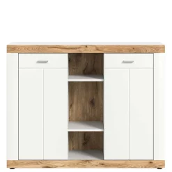 Wohnen Sideboards<Hohe Kommode mit zwei Türen & drei Fächern - Hihat