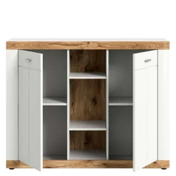Wohnen Sideboards<Hohe Kommode mit zwei Türen & drei Fächern - Hihat