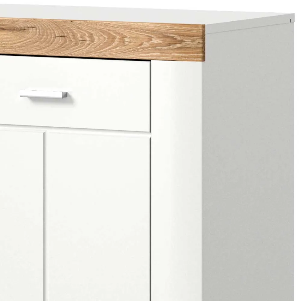 Wohnen Sideboards<Hohe Kommode mit zwei Türen & drei Fächern - Hihat