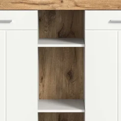 Wohnen Sideboards<Hohe Kommode mit zwei Türen & drei Fächern - Hihat