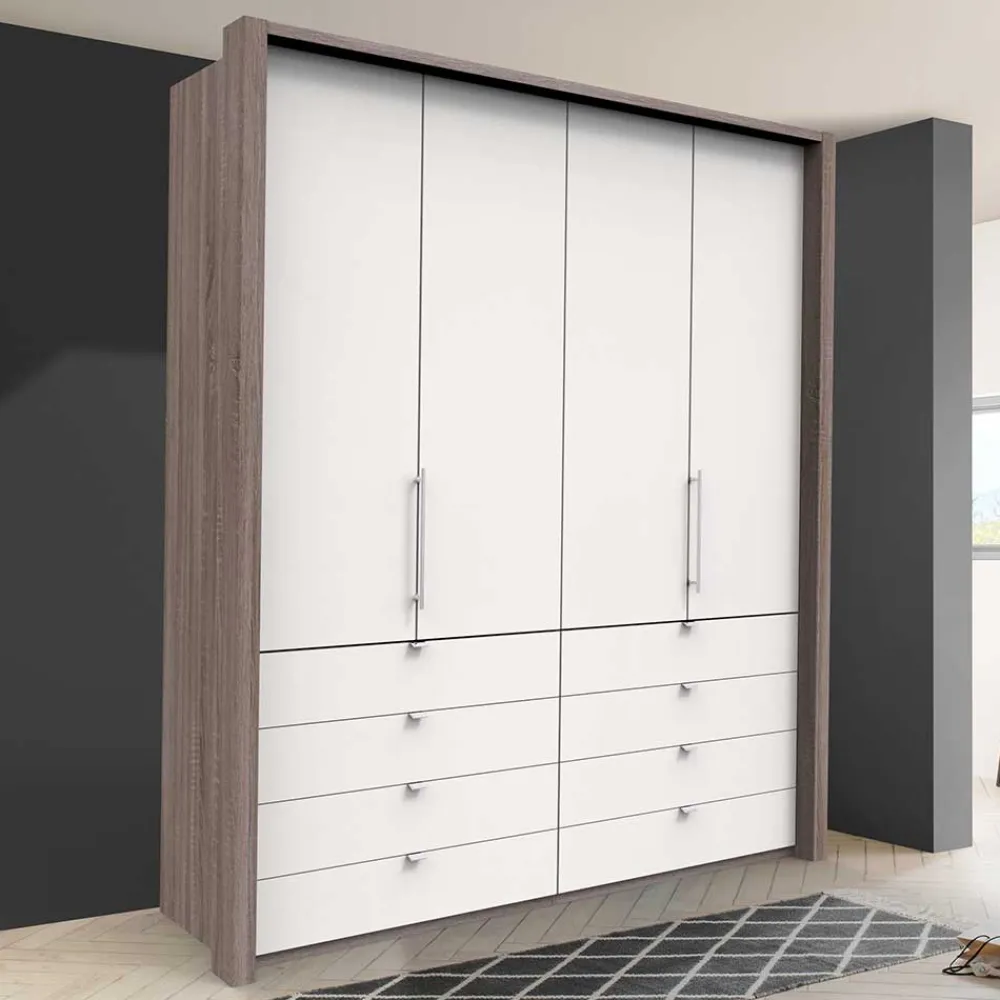 Wohnen Kleiderschränke<Hoher Falttürenschrank 2 türig - Tivierto