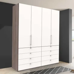 Wohnen Kleiderschränke<Hoher Falttürenschrank 2 türig - Tivierto