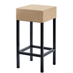 Wohnen Hocker<Hoher Hocker in Beige & Schwarz - Daspony
