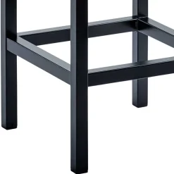 Wohnen Hocker<Hoher Hocker in Beige & Schwarz - Daspony