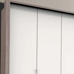 Wohnen Kleiderschränke|Schränke<Hoher Kleiderschrank mit 3 Falttüren - Tivierto
