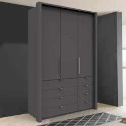 Wohnen Kleiderschränke<Hoher Schlafzimmer Schrank in Braun - Sitanio