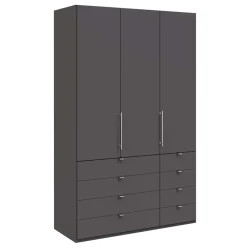 Wohnen Kleiderschränke<Hoher Schlafzimmer Schrank in Braun - Sitanio