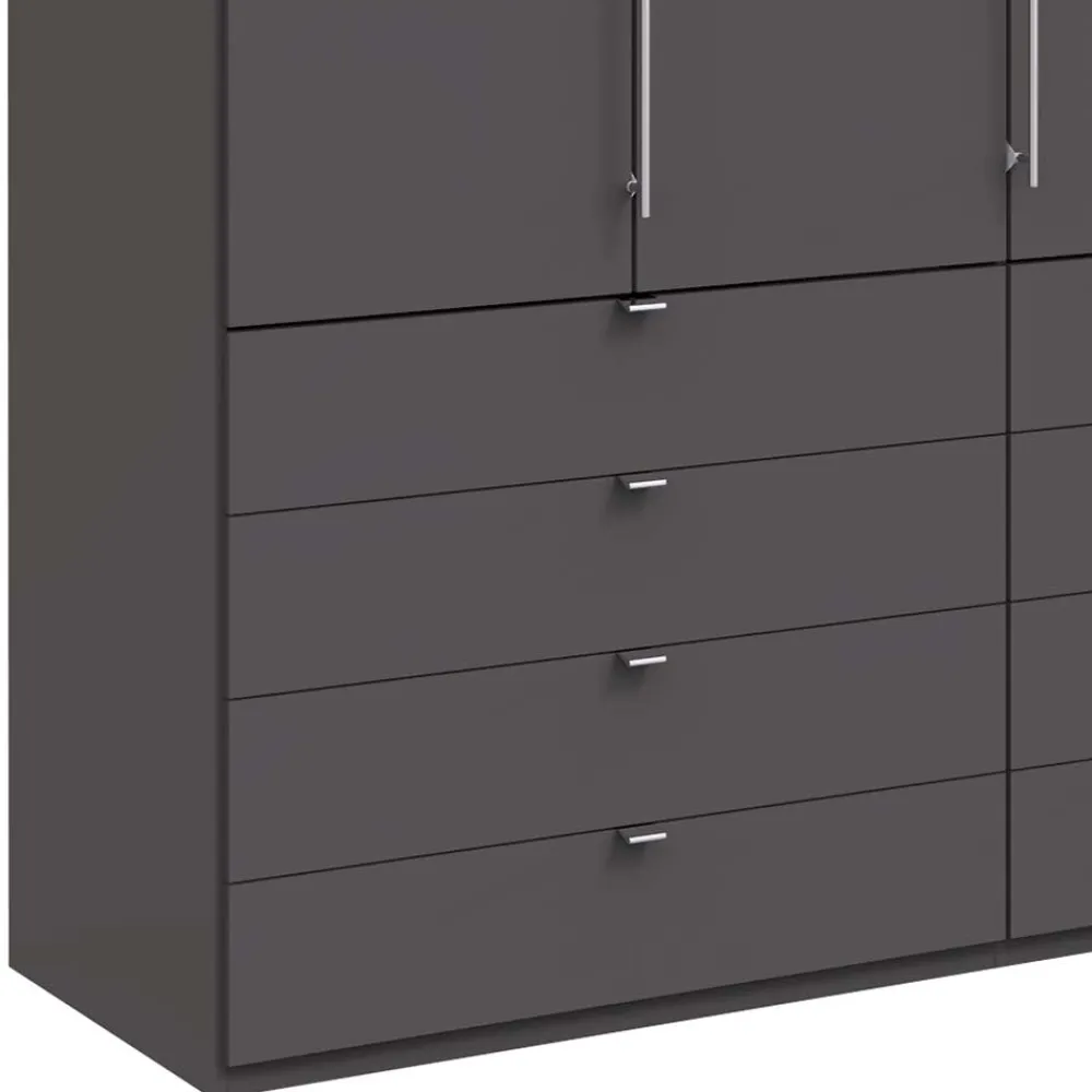 Wohnen Kleiderschränke<Hoher Schlafzimmer Schrank in Braun - Sitanio