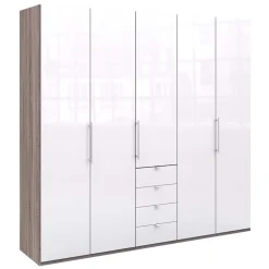 Wohnen Kleiderschränke|Schränke<Hoher Schlafzimmer-Kleiderschrank kombiniert - Empresian