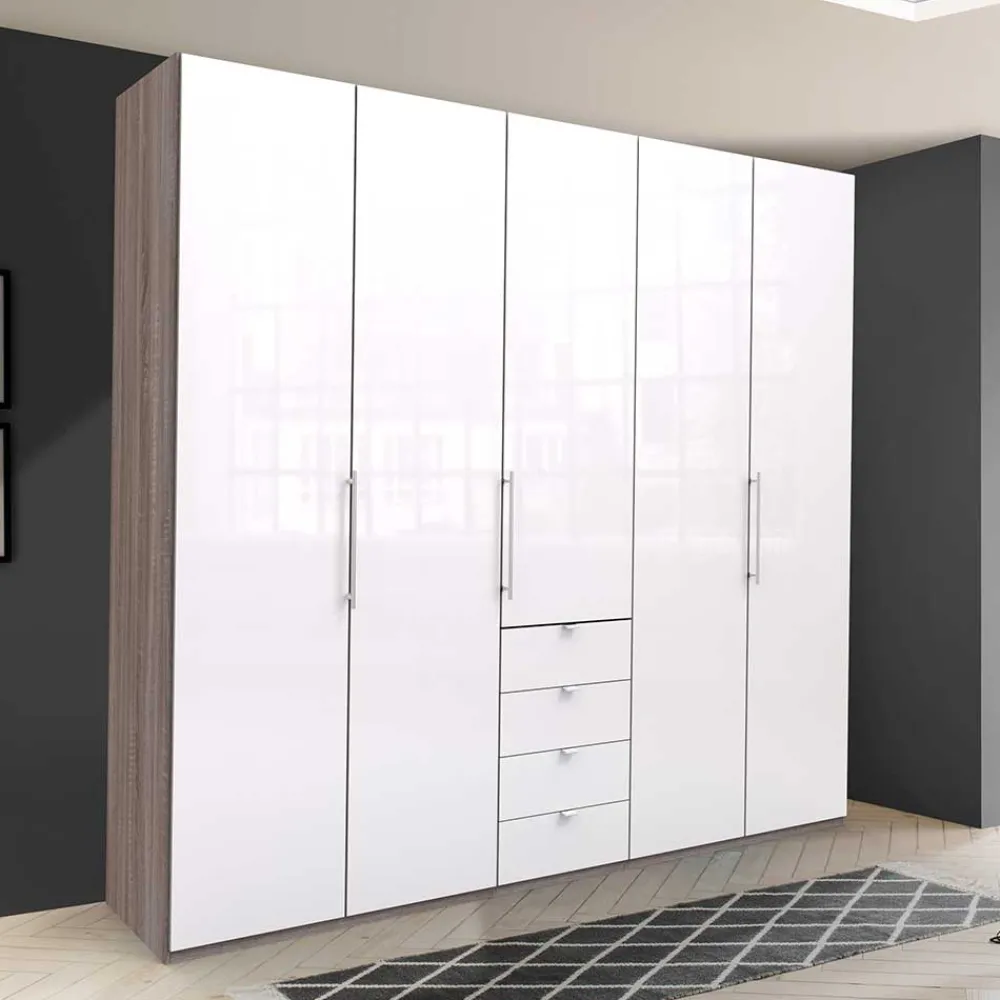 Wohnen Kleiderschränke|Schränke<Hoher Schlafzimmer-Kleiderschrank kombiniert - Empresian