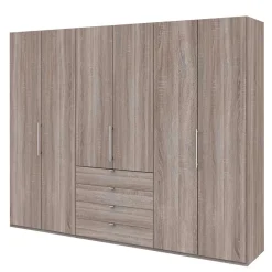 Wohnen Kleiderschränke|Schränke<Hoher Schlafzimmerschrank 3 türig - Crenba